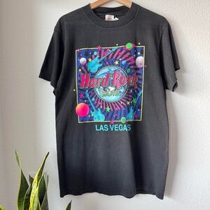 Hard Rock Cafe Black Cotton T-Shirt